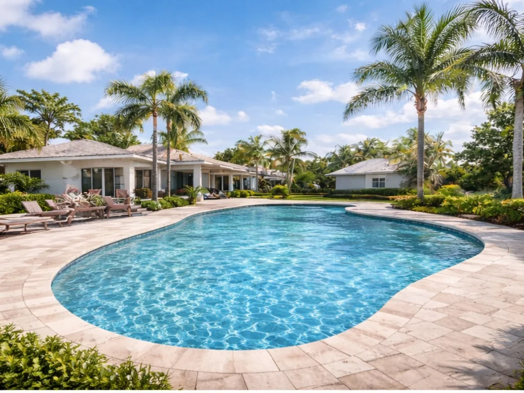 Crystal-clear pool water - Poolers professional pool cleaning